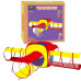 Дом + 100 шаров Pituso Квадрат+4 туннеля J1088H